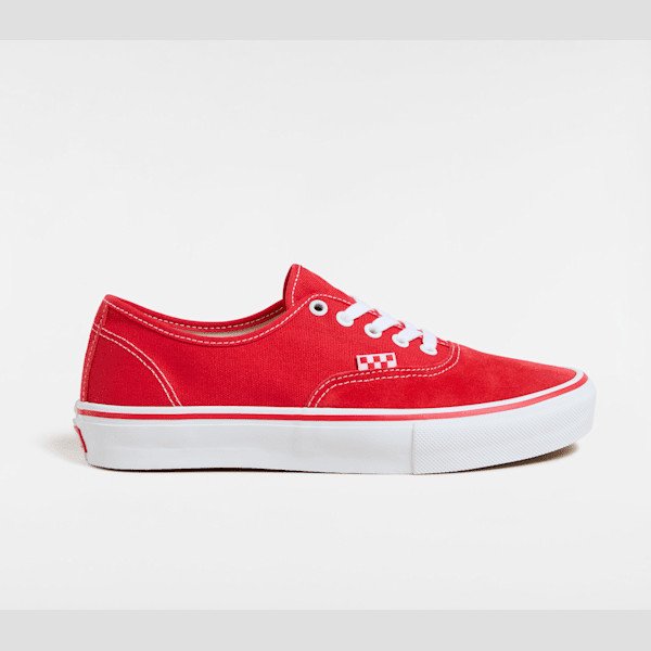 Vans - Skate Authentic Shoes, Man, Red, Size: 4.5