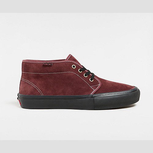 VANS Skate Chukka Shoes (dark Red/black) Unisex Red, Size 12
