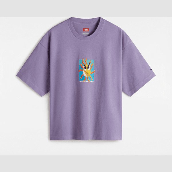 Vans - Skate Clay T-Shirt, Man, Purple, Size: XXL