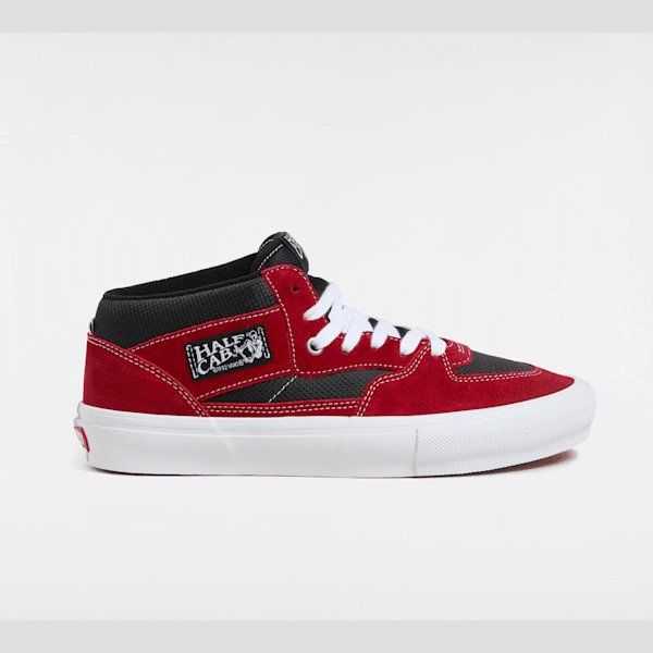 Vans - Skate Half Cab Shoes, Man, Red, Size: 12