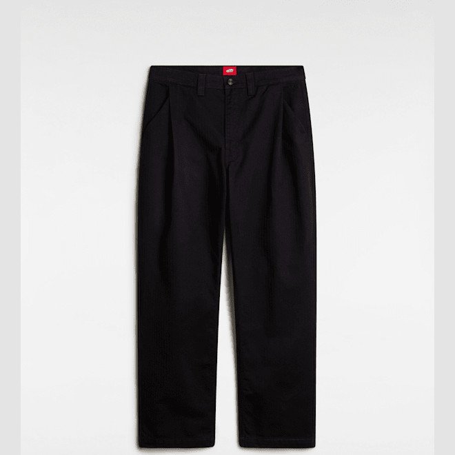 Vans - Skate Loose Pleated Trousers, Man, Black, Size: 38