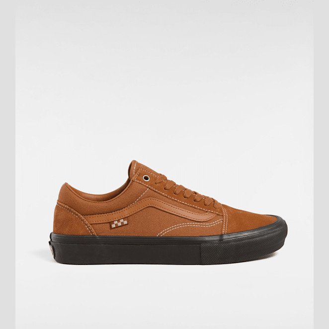 Vans - Skate Old Skool Shoes, Man, Brown, Size: 6