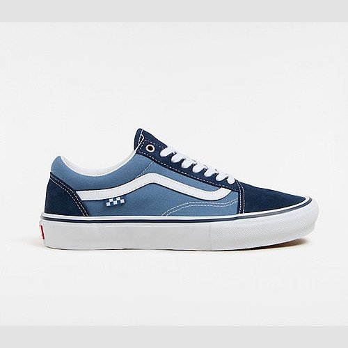 VANS Skate Old Skool Shoes (navy/white) Unisex Blue, Size 12