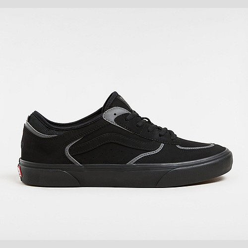 VANS Skate Rowley Shoes (black/pewter) Unisex Grey, Size 2.5