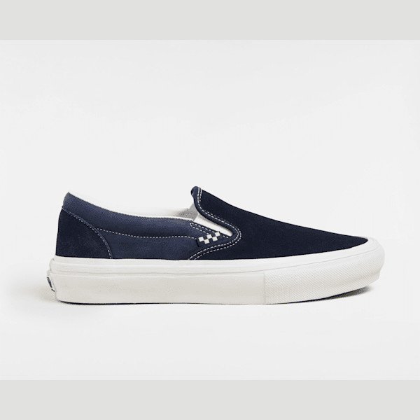 Vans - Skate Slip-On Shoes, Man, Blue, Size: 5