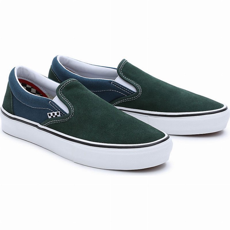 SKATE SLIP-ON SHOES (MOUNTAIN VIEW) MEN GREEN
