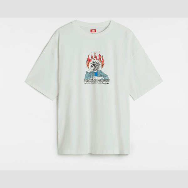 Vans - Skate Thinking T-Shirt, Man, White, Size: L