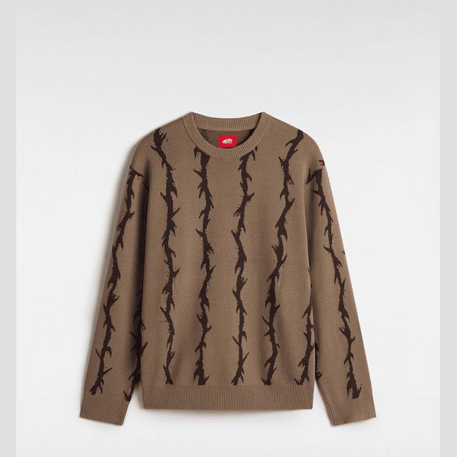 Vans - Skate Thorn Crew Sweatshirt, Man, Brown, Size: XXL