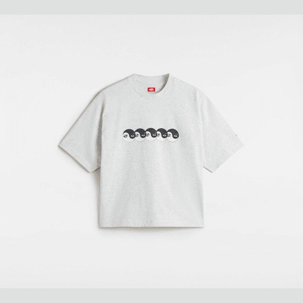 Vans - Skate Ying Yang Eyes T-Shirt, Man, Grey, Size: XL