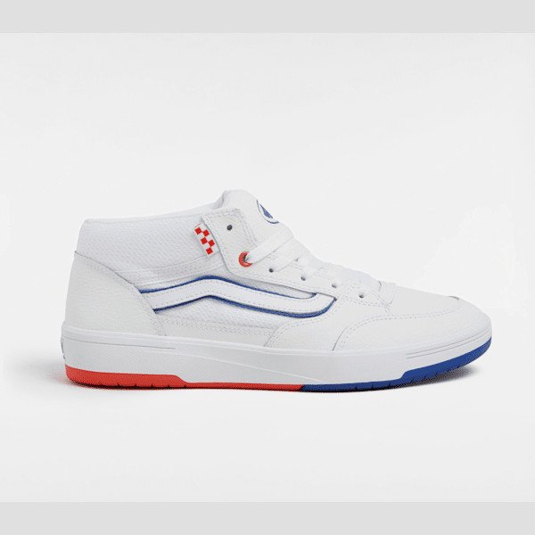 Vans - Skate Zahba Mid Athletic Shoes, Man, White, Size: 2.5