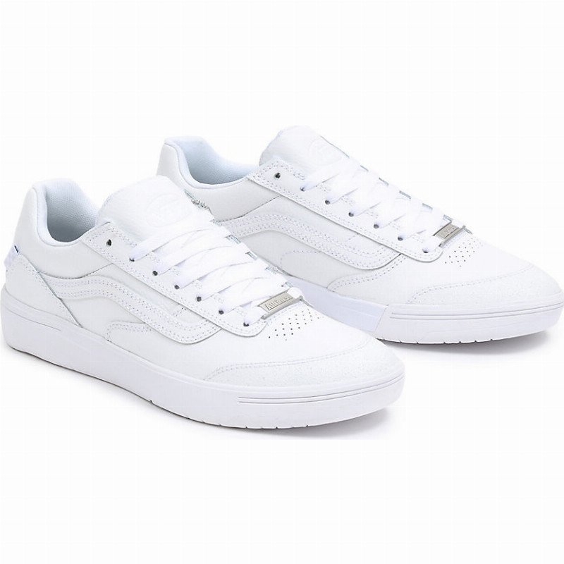 SKATEBOARDING X ALLTIMERS ZAHBA LX VCO SHOES (ALLTIMERS WHITE) MEN,WOMEN WHITE