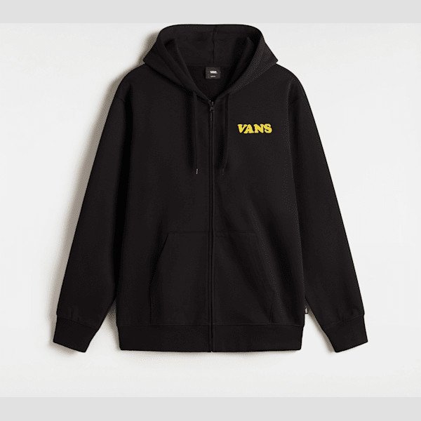 Vans - Skull La Shaka Zip Pullover Hoodie, Man, Black, Size: XXL