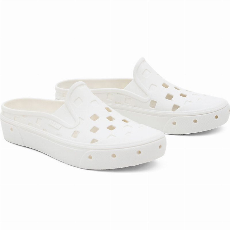 VANS Slip-on Mule Trk Shoes (marshmallow) Unisex White, Size 9