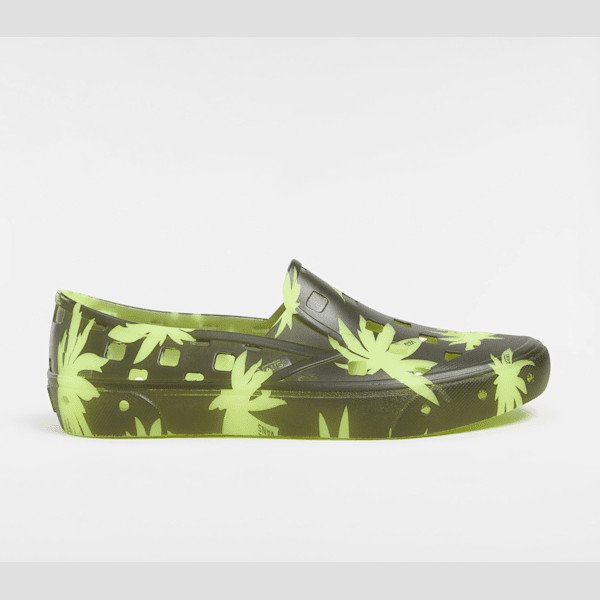 Vans - Slip-On TRK Shoes, Man, Green, Size: 5