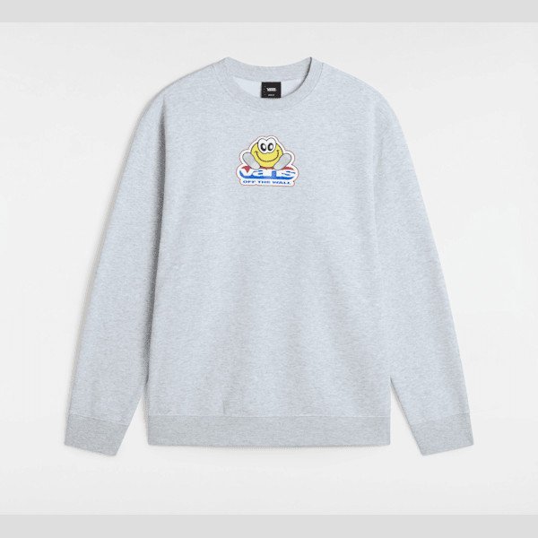 Vans - Soles Loose Crew Sweatshirt, Man, Grey, Size: L