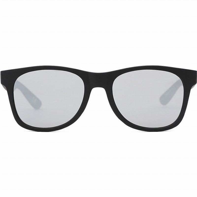 VANS Spicoli Flat Sunglasses (black-silver Mirror) Men Black, One Size