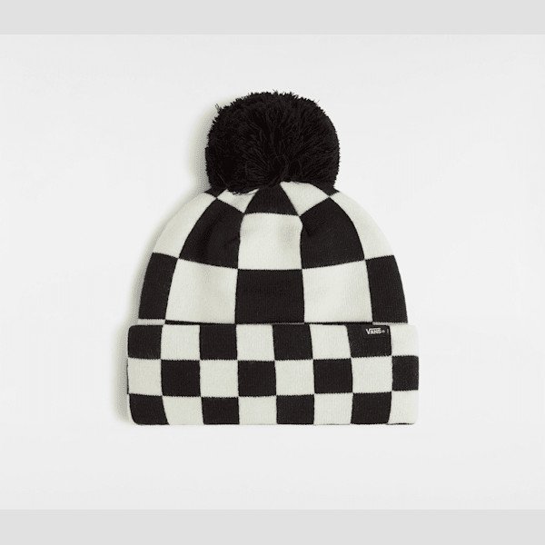 Vans - Vans Spirit Pom Beanie, Man, White, Size: One size