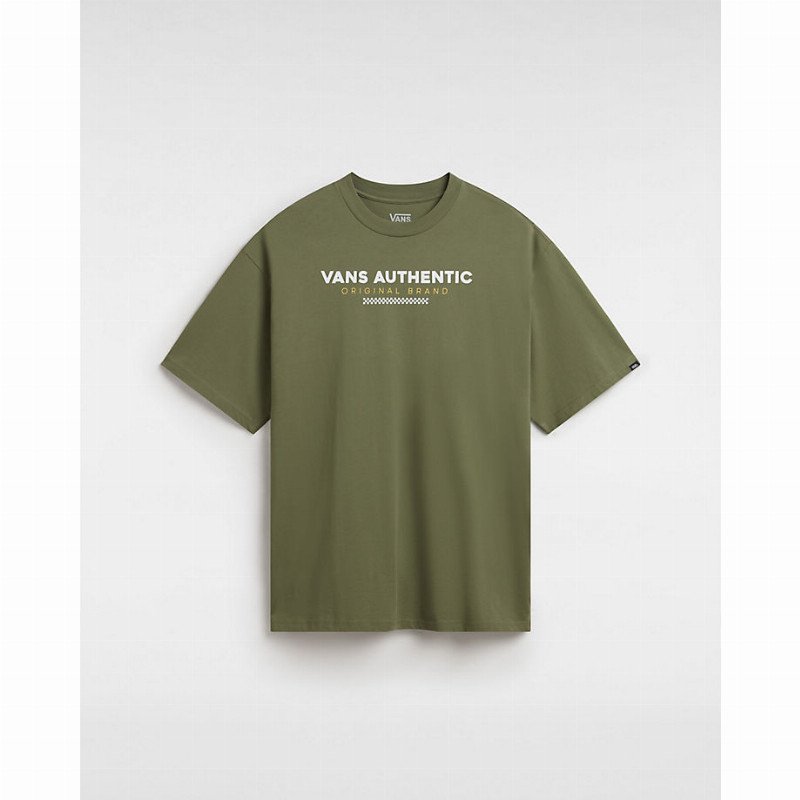 VANS Vans Sport Loose Fit T-shirt (olivine) Men Green, Size XXL