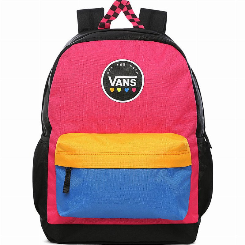 vans colourful backpack