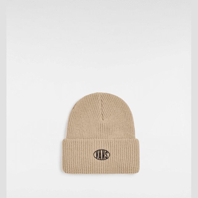 Vans - Spray On Cuff Beanie, Man, Beige, Size: One size