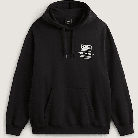 Vans - Stockpile Pullover Hoodie, Man, Black, Size: L