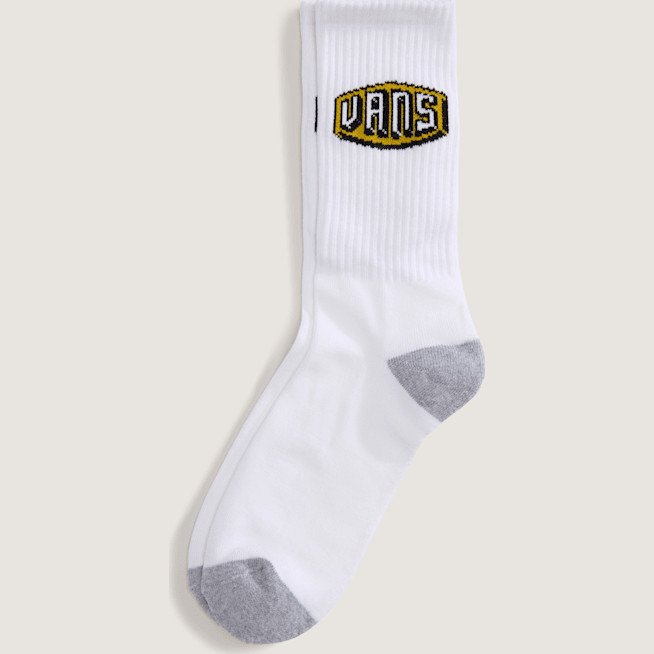 Vans - Stowers Crew Socks (1 Pair), Man, White, Size: S