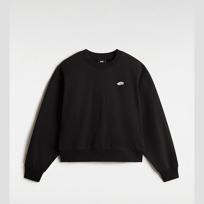 Vans - Style 76 Crew Sweatshirt, Woman, Black, Size: L