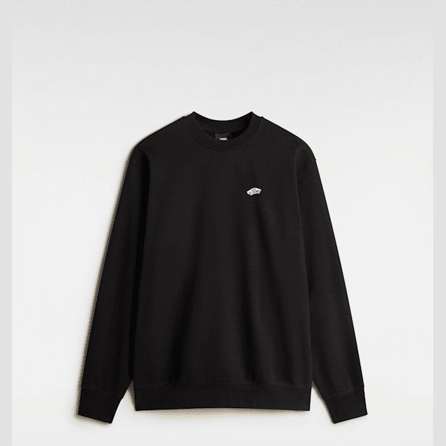 Vans - Style 76 II Crew Sweatshirt, Man, Black, Size: XXL