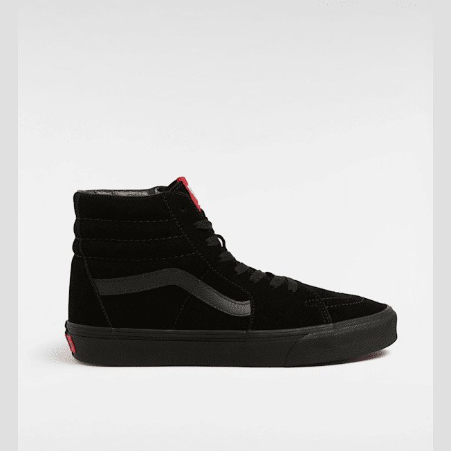 Vans - Suede Sk8-Hi Shoes, Man, Black, Size: 15