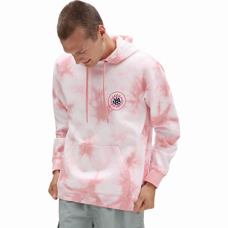 Vans SUMMER CAMP PULLOVER HOODIE MELLOW ROSE MEN PINK