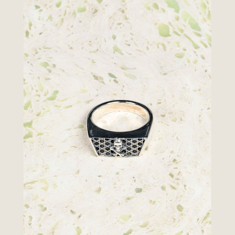 THE FROG WAFFLE RING, MAN, GREY, SIZE: S