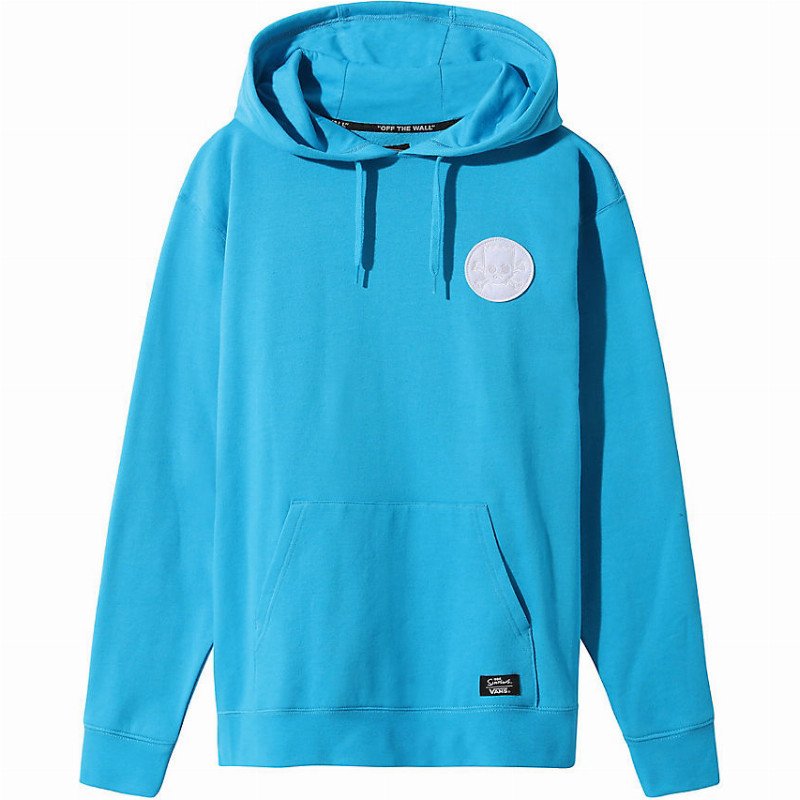 THE SIMPSONS X BART PULLOVER HOODIE ((THE SIMPSONS) BART) MEN BLUE