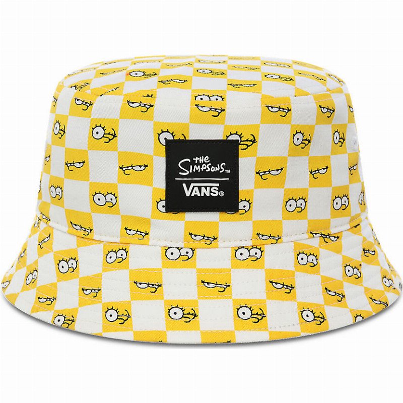THE SIMPSONS X CHECK EYES BUCKET HAT ((THE SIMPSONS) EYES) WOMEN YELLOW