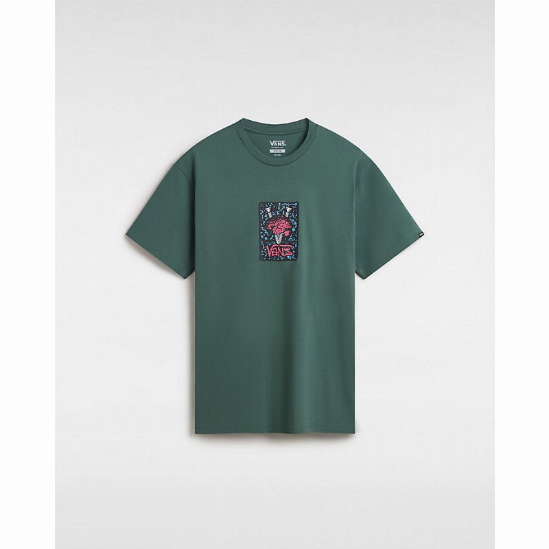VANS Thinkv T-shirt (bistro Green) Men Green, Size XXL
