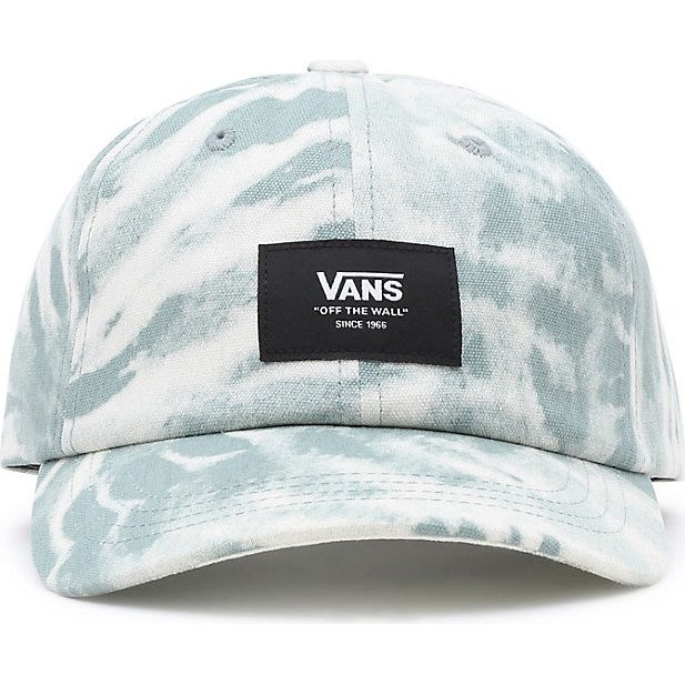 TIE DYE CURVED BILL JOCKEY HAT (CHINOIS GREEN) MEN,WOMEN WHITE