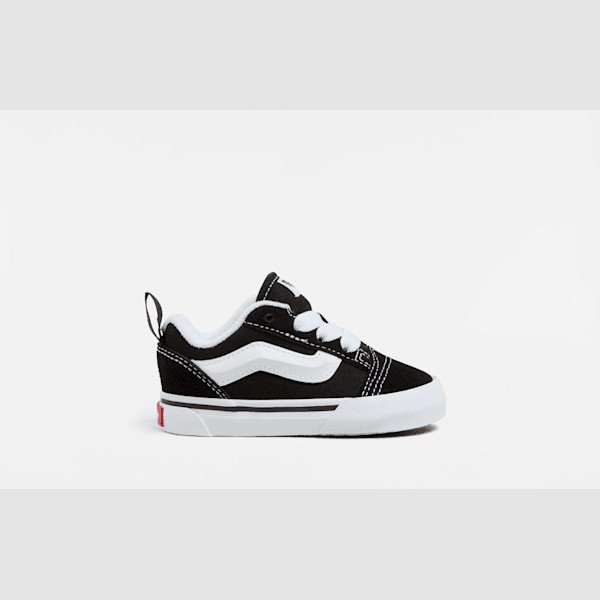 Vans - Toddler Knu Skool Shoes (1-4 Years), Black, Size: 6.5