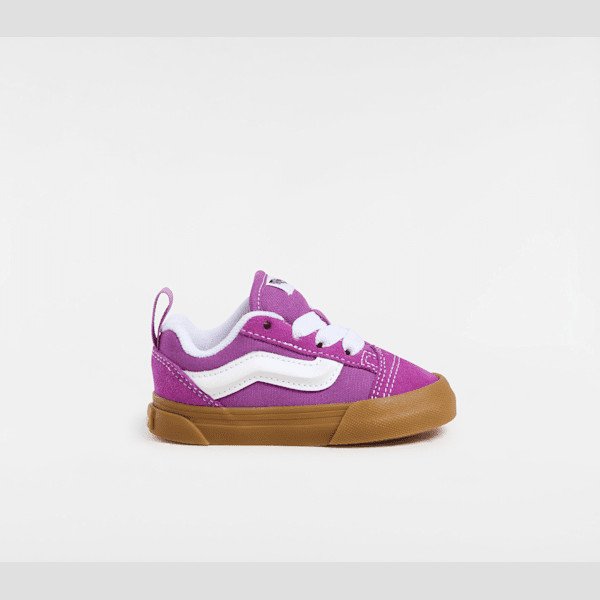Vans - Toddler Knu Skool Shoes (4-8 Years), Purple, Size: 2.5