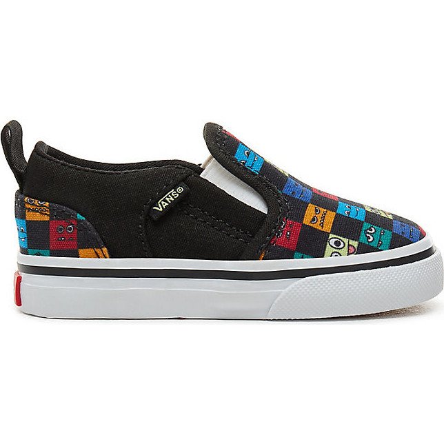 Vans TODDLER MONSTER ASHER V SHOES 1 4 YEARS MONSTER