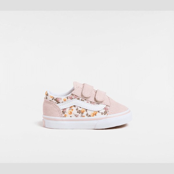 Vans - Toddler Old Skool Shoes (1-4 Shoes), Pink, Size: 2.5