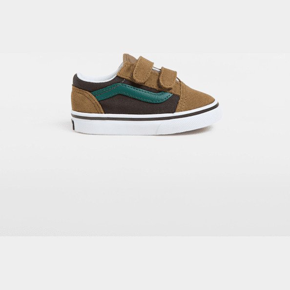 Vans - Toddler Old Skool Shoes (1-4 Years), Brown, Size: 3
