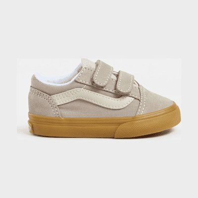 Vans - Toddler Old Skool Shoes (1-4 Years), Grey, Size: 6.5