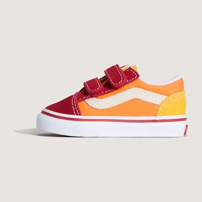Vans - Toddler Old Skool Shoes (1-4 Years), Multicolour, Size: 2
