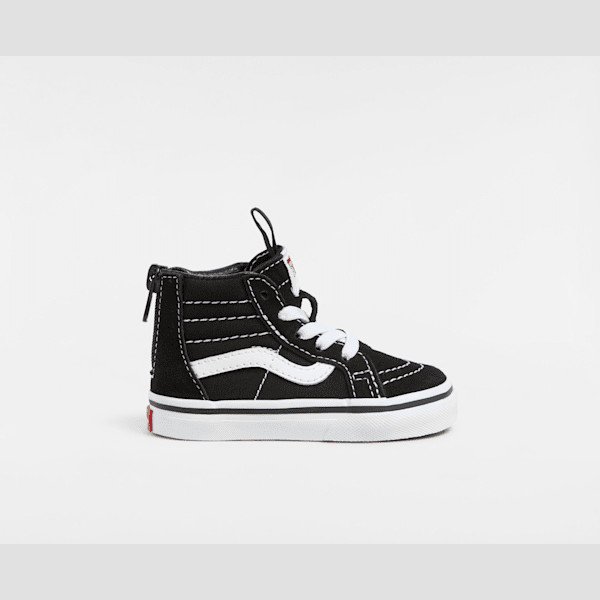 Vans - Toddler Sk8-Hi Zip Shoes (1-4 years), Black, Size: 9.5