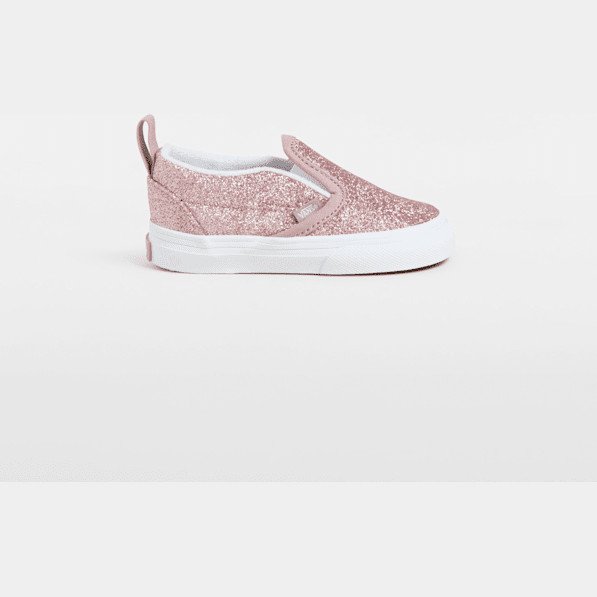 Vans - Toddler Slip-On Shoes (1-4 Years), Pink, Size: 2.5