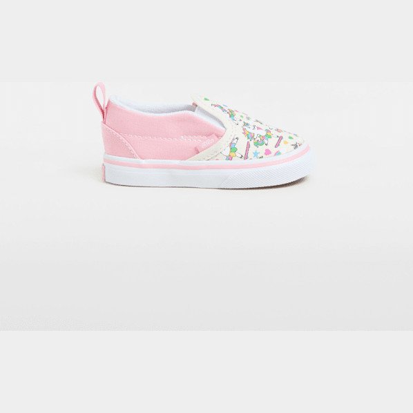 Vans - Toddler Slip-On Shoes (1-4 Years), Pink, Size: 6