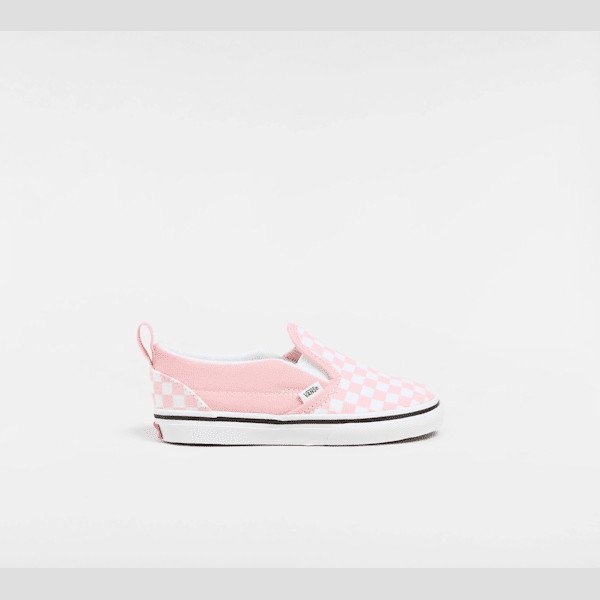 Vans - Toddler Slip-On V Shoes (1-4 years), Pink, Size: 4.5