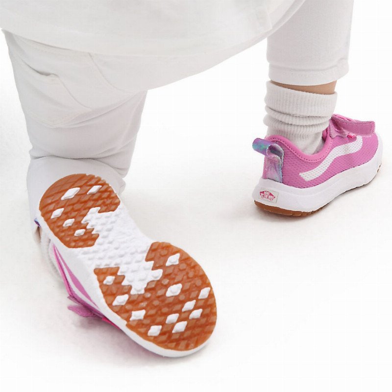 TODDLER SUNNY DAY ULTRARANGE VR3 HOOK AND LOOP SHOES (1-4 YEARS) (CYCLAMEN) PINK