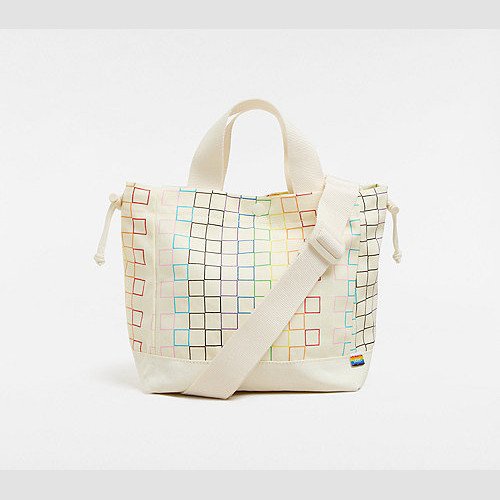 TOGETHER AS OURSELVES TOTES ADORBS MIDI TOTE BAG (ANTIQUE WHITE) UNISEX WHITE