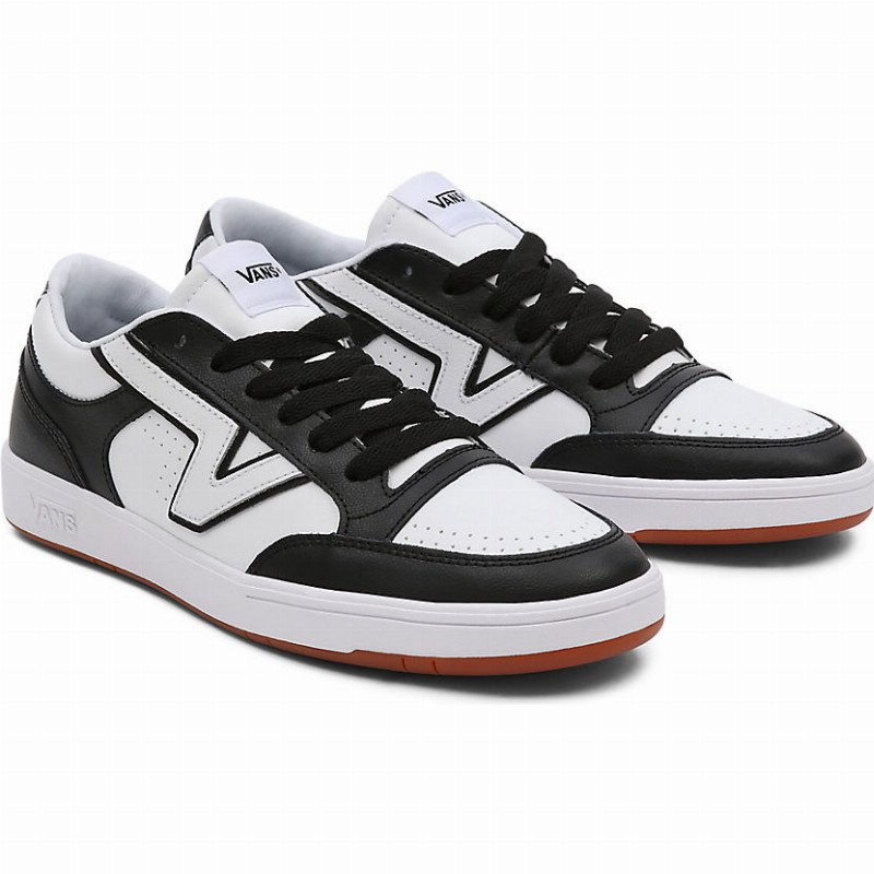 TWO-TONE LOWLAND COMFYCUSH SHOES ((TWO-TONE) BLACK/TRUE WHITE) MEN,WOMEN WHITE