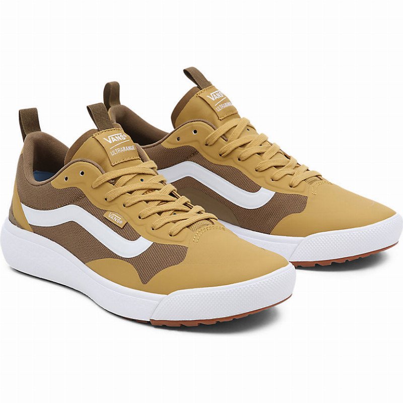 ULTRARANGE EXO SHOES (MUSTARD GOLD/TRUE WHITE) MEN,WOMEN BROWN